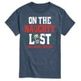 thumbnail image 1 of SpongeBob SquarePants - Plankton Naughty List Christmas - Men's Short Sleeve Graphic T-Shirt, 1 of 6
