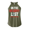 thumbnail image 1 of SpongeBob SquarePants - Plankton Naughty List - Juniors High Neck Tank Top, 1 of 6