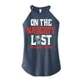 thumbnail image 1 of SpongeBob SquarePants - Plankton Naughty List - Juniors High Neck Tank Top, 1 of 6