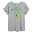 thumbnail image 1 of SpongeBob SquarePants - Plankton One Percent Evil - Juniors Ideal Flowy Muscle T-Shirt, 1 of 6
