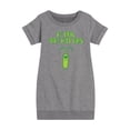 thumbnail image 1 of SpongeBob SquarePants - Plankton One Percent Evil - Toddler & Youth Girls Fleece Dress, 1 of 6