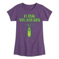 thumbnail image 1 of SpongeBob SquarePants - Plankton One Percent Evil - Toddler & Youth Girls Short Sleeve Graphic T-Shirt, 1 of 6