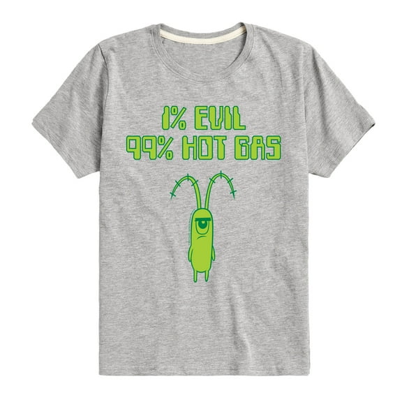 SpongeBob SquarePants - Plankton One Percent Evil - Toddler & Youth Short Sleeve Graphic T-Shirt