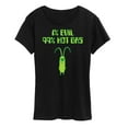 thumbnail image 1 of SpongeBob SquarePants - Plankton One Percent Evil - Women's Short Sleeve Graphic T-Shirt, 1 of 6