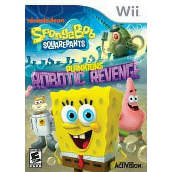 Spongebob Planktons Robotic Revenge - Nintendo Wii
