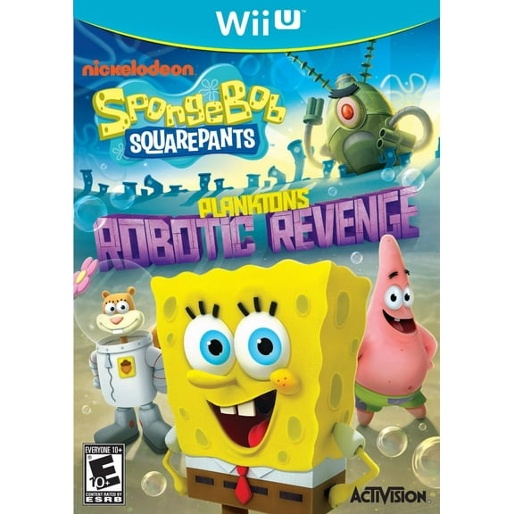 Pre-Owned SpongeBob SquarePants: Plankton's Robotic Revenge - Nintendo Wii-U
