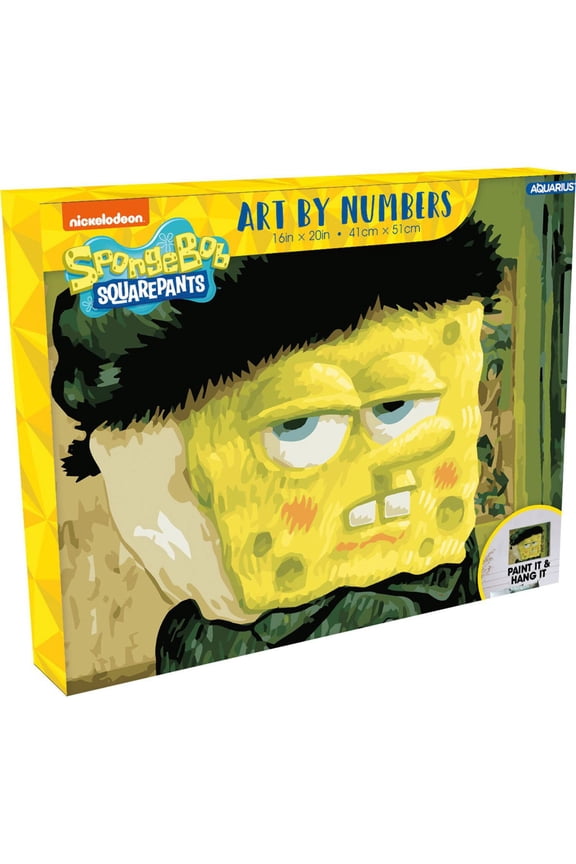 SpongeBob SquarePants Portrait Art by Numbers