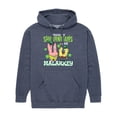 thumbnail image 1 of SpongeBob SquarePants - Prone To Shenanigans And Malarkey - Men's Pullover Hooded Fleece Sweatshirt, 1 of 7