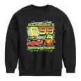 thumbnail image 1 of SpongeBob SquarePants - Racing - Toddler & Youth Crewneck Fleece Sweatshirt, 1 of 6