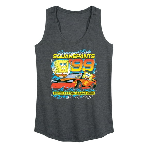 SpongeBob SquarePants - Racing - Women's Racerback Tank Top