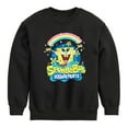 thumbnail image 1 of SpongeBob SquarePants - Rainbow Spongebob - Toddler & Youth Crewneck Fleece Sweatshirt, 1 of 6