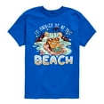 thumbnail image 1 of SpongeBob SquarePants - Rather Be At Beach - Toddler & Youth Short Sleeve Graphic T-Shirt, 1 of 6