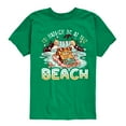 thumbnail image 1 of SpongeBob SquarePants - Rather Be At Beach - Toddler & Youth Short Sleeve Graphic T-Shirt, 1 of 6