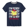 thumbnail image 1 of SpongeBob SquarePants - Ready For Baseball - Toddler And Youth Short Sleeve Graphic T-Shirt, 1 of 6