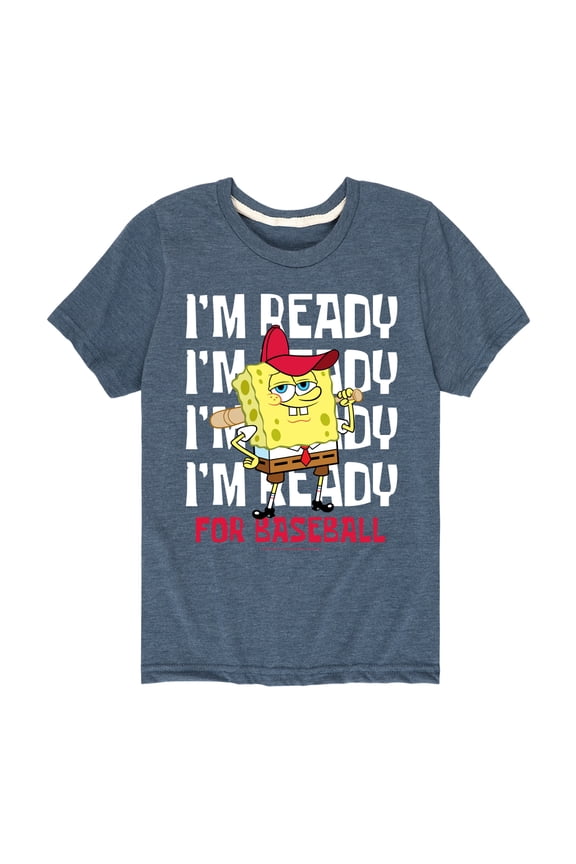 - Ready For Baseball - Toddler And Youth Short Sleeve Graphic T-Shirt