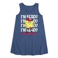 thumbnail image 1 of SpongeBob SquarePants - Ready For Baseball - Toddler and Youth Girls A-line Dress, 1 of 6
