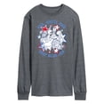thumbnail image 1 of SpongeBob SquarePants - Red, White and Deep Blue Sea - Men's Long Sleeve T-Shirt, 1 of 5