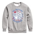 thumbnail image 1 of SpongeBob SquarePants - Red, White and Deep Blue Sea - Toddler And Youth Crewneck Fleece Sweatshirt, 1 of 6