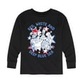 thumbnail image 1 of SpongeBob SquarePants - Red, White and Deep Blue Sea - Toddler And Youth Long Sleeve Graphic T-Shirt, 1 of 6