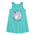 thumbnail image 1 of SpongeBob SquarePants - Red, White and Deep Blue Sea - Toddler and Youth Girls A-line Dress, 1 of 5