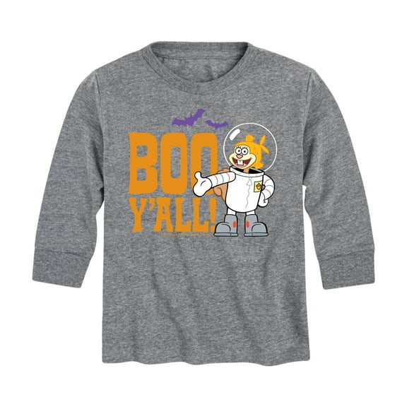 SpongeBob SquarePants - Sandy Boo Y'all - Toddler And Youth Long Sleeve Graphic T-Shirt