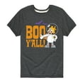 thumbnail image 1 of SpongeBob SquarePants - Sandy Boo Y'all - Toddler And Youth Short Sleeve Graphic T-Shirt, 1 of 6