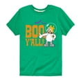 thumbnail image 1 of SpongeBob SquarePants - Sandy Boo Y'all - Toddler And Youth Short Sleeve Graphic T-Shirt, 1 of 6
