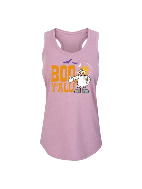 - Sandy Boo Y'all Women's Graphic Racerback Tank