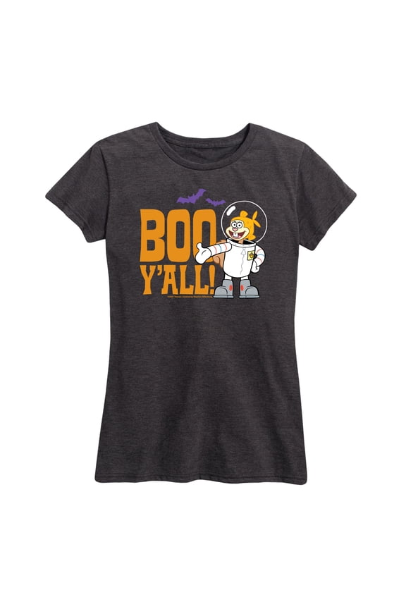 - Sandy Boo Y'all - Women's Short Sleeve Graphic T-Shirt