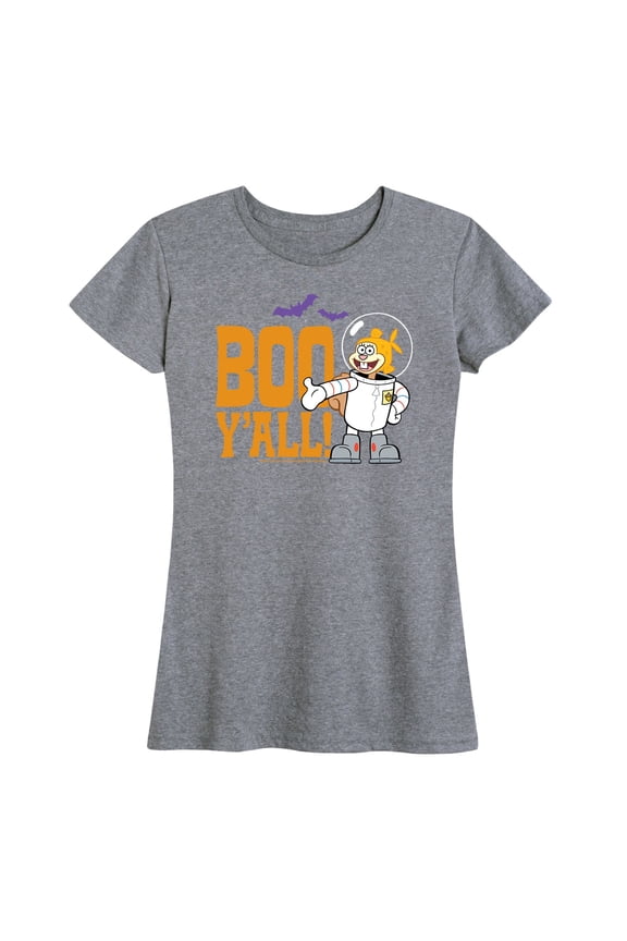 - Sandy Boo Y'all - Women's Short Sleeve Graphic T-Shirt