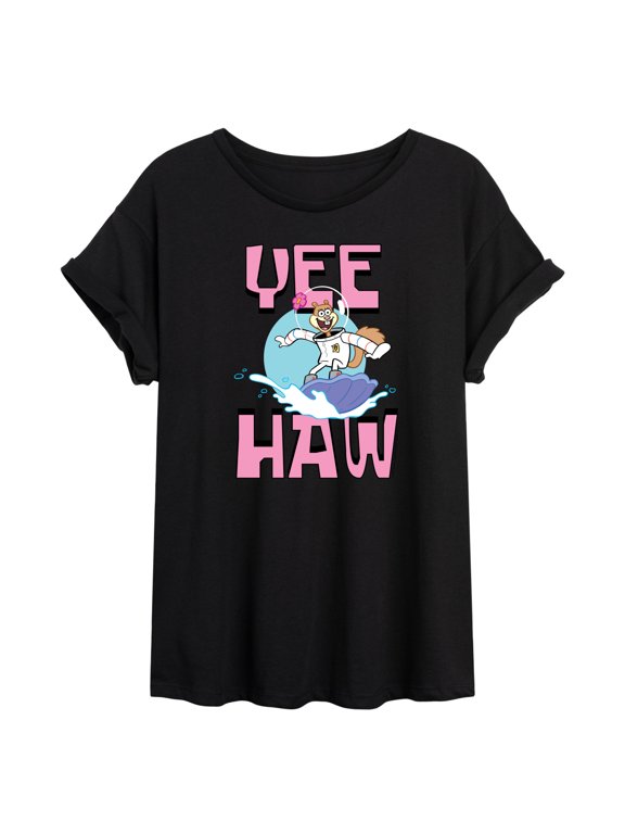 - Sandy Cheeks - Juniors Ideal Flowy Muscle T-Shirt