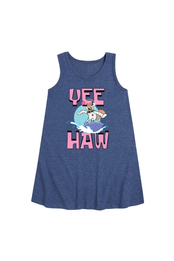 - Sandy Cheeks - Toddler & Youth Girls A-line Dress