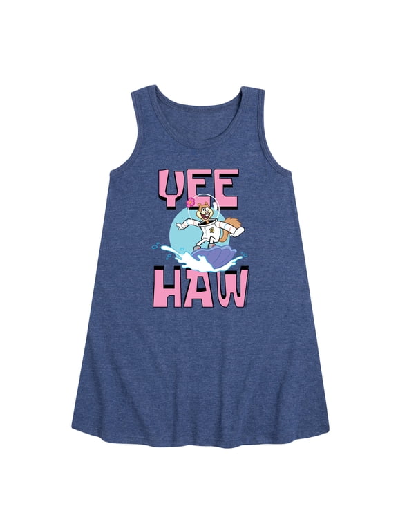 - Sandy Cheeks - Toddler & Youth Girls A-line Dress