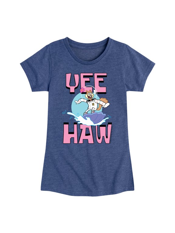 - Sandy Cheeks - Toddler & Youth Girls Short Sleeve Graphic T-Shirt