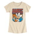 thumbnail image 1 of SpongeBob SquarePants - Sandy Cheeks Western - Youth Girls Fitted Short Sleeve T-Shirt, 1 of 5