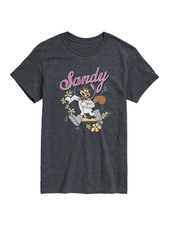 - Sandy Squirrel Run Men's Short Sleeve Graphic T-Shirt