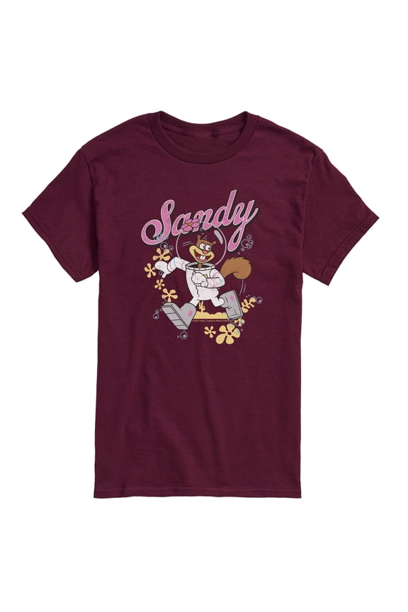 - Sandy Squirrel Run - Men's Short Sleeve Graphic T-Shirt