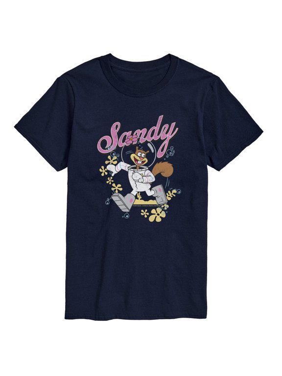 - Sandy Squirrel Run Men's Short Sleeve Graphic T-Shirt