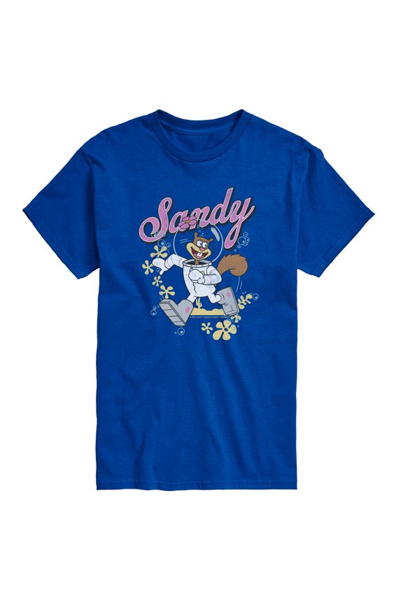 - Sandy Squirrel Run - Men's Short Sleeve Graphic T-Shirt