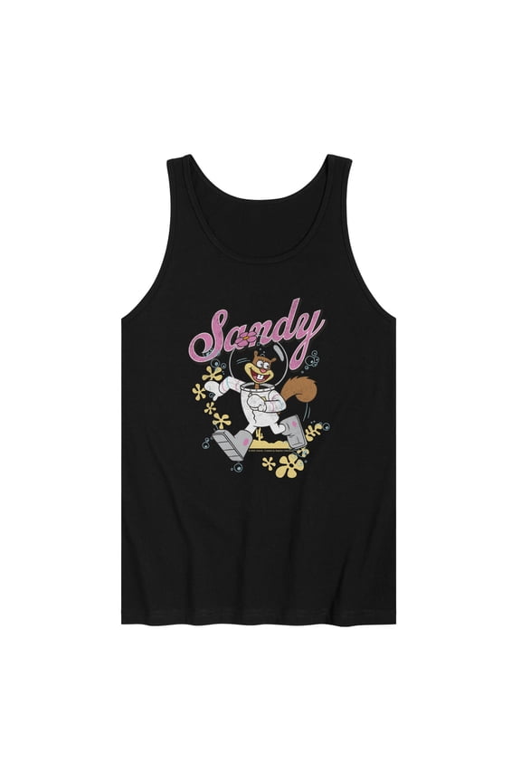 - Sandy Squirrel Run Graphic Tank Top