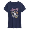thumbnail image 1 of SpongeBob SquarePants - Sandy Squirrel Run - Women's Short Sleeve Graphic T-Shirt, 1 of 5