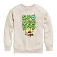 thumbnail image 1 of SpongeBob SquarePants - Scardey Pants - Toddler & Youth Crewneck Fleece Sweatshirt, 1 of 6