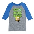 thumbnail image 1 of SpongeBob SquarePants - Scardey Pants - Toddler & Youth Raglan Graphic T-Shirt, 1 of 5