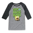 thumbnail image 1 of SpongeBob SquarePants - Scardey Pants - Toddler & Youth Raglan Graphic T-Shirt, 1 of 6