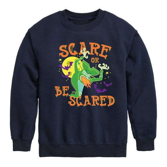 SpongeBob SquarePants - Scare Or Be Scared Flying Dutchman - Toddler & Youth Crewneck Fleece Sweatshirt