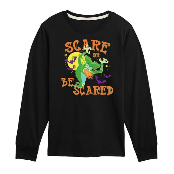 SpongeBob SquarePants - Scare Or Be Scared Flying Dutchman - Toddler & Youth Long Sleeve Graphic T-Shirt