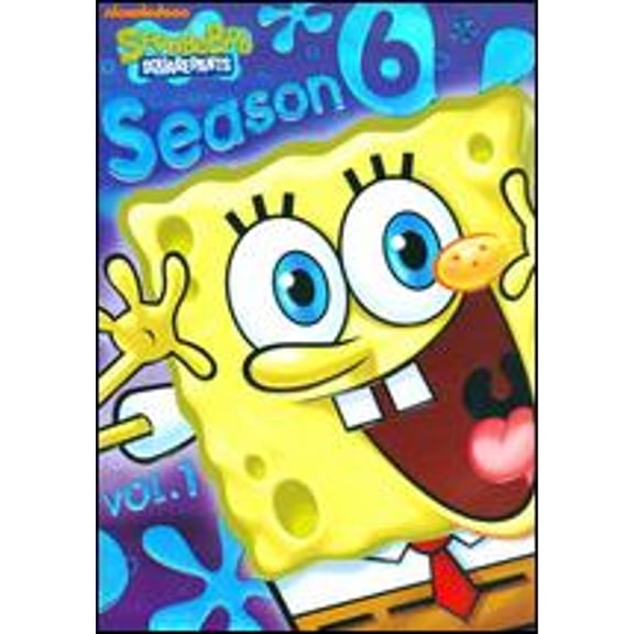 Pre-Owned SpongeBob SquarePants: Season 6, Vol. 1 [2 Discs] (DVD 0097368932043)