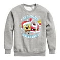 thumbnail image 1 of SpongeBob SquarePants - Seasons Greetings - Toddler And Youth Crewneck Fleece Sweatshirt, 1 of 6