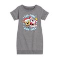 thumbnail image 1 of SpongeBob SquarePants - Seasons Greetings - Toddler And Youth Girls Fleece Dress, 1 of 6