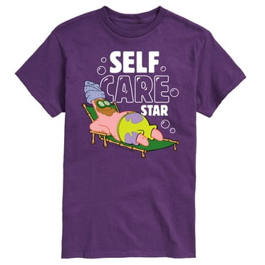 SpongeBob SquarePants - Self Care Patrick Star - Men's Short Sleeve Graphic T-Shirt